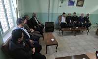 حضور رئیس سازمان جهاد کشاورزی استان چهارمحال و بختیاری  در بخشداری منج شهرستان لردگان 