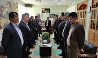 دیدار  رئیس سازمان جهاد کشاورزی استان  و تیم همراه با جناب آقای منصور کریم‌زاده فرماندار شهرستان لردگان 