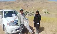 مانور استانی مبارزه با پوره سن گندم در شهرستان اردل همزمان با سایر شهرستانهای  استان برگزار شد