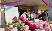  زنگ خاک در دبستان دخترانه شهدا شهر سامان به صدا در آمد