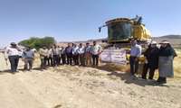 کیل‌گیری محصول جو آبی در روستای معموره شهرستان بروجن انجام شد