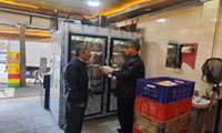 بازدید سرزده از مرغ‌فروشی‌های سامان در راستای تنظیم بازار و تأمین نیاز گردشگران