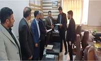 تقدیر از مدیر جهاد کشاورزی و مسئول امور اراضی شهرستان خانمیرزا بعنوان اموراراضی برتر و عملکرد مثبت در حوزه حفظ کاربری صیانت از اراضی کشاورزی و اجرای احکام تبصره ۲ ماده ۱۰ 