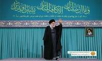 ⭐️ رهبر انقلاب صبح امروز در دیدار هزاران نفر از قشرهای مختلف مردم:  ✏️ فتنه اخیر یک #فتنه_آمریکایی بود و هدف آمریکا، بلعیدن ایران است.
