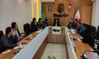 دیدار مدیرکل بنیاد شهید چهارمحال و بختیاری با رئیس سازمان جهاد کشاورزی برای پیگیری تفاهمنامه همکاری