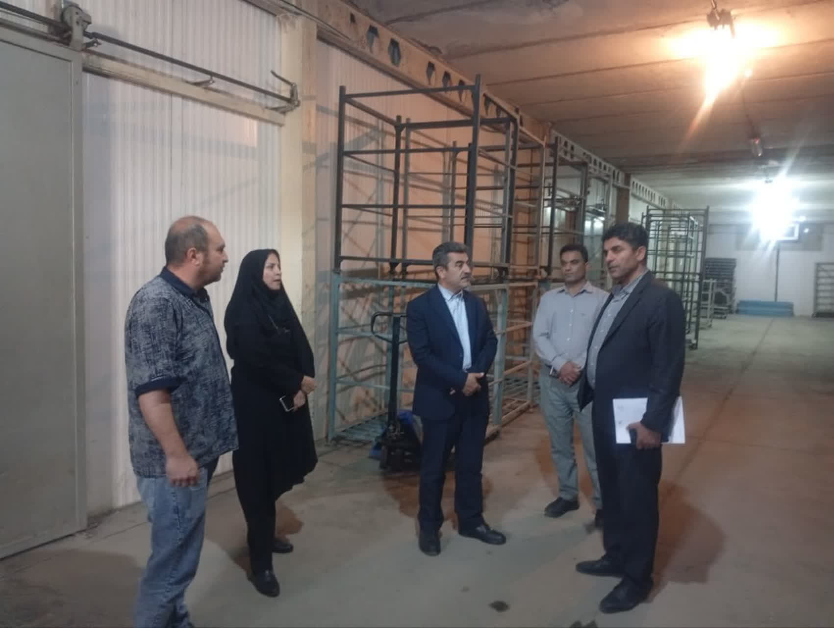 ارزیابی وضعیت سردخانه‌ ۲ هزار تنی شهید بهشتی سامان