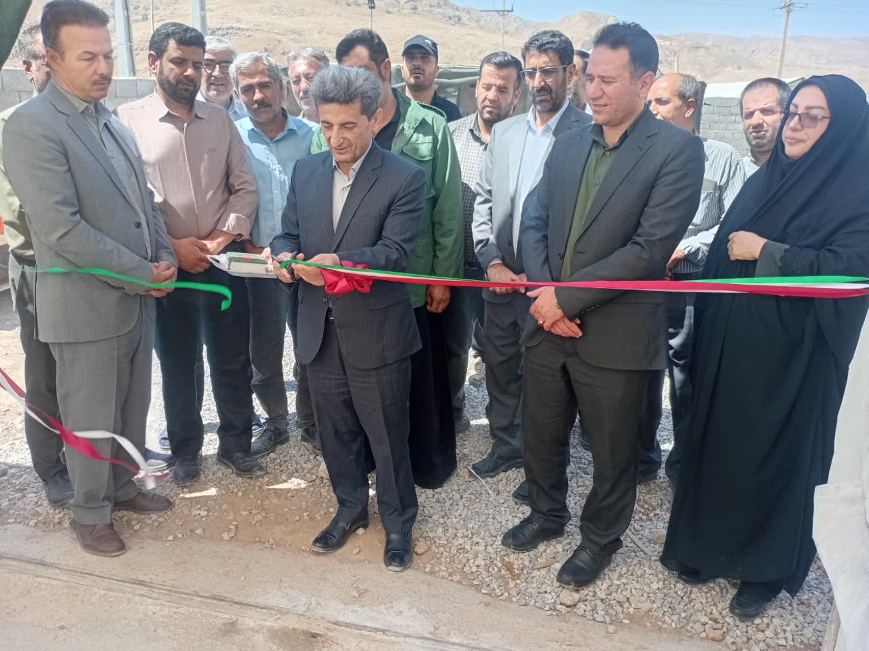 افتتاح دو پروژه شاخص بخش کشاورزی در شهرستان فارسان هم‌زمان با هفته دولت